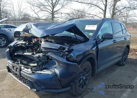 2025 Honda Cr-V Hybrid Sport z USA, uszkodzony, nr VIN 7FARS6H50SE032766